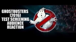 Ghostbusters Test Screening Audience REACTION!