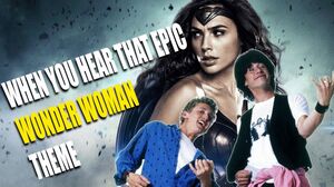 When You Hear That Epic Wonder Woman Guitar Music