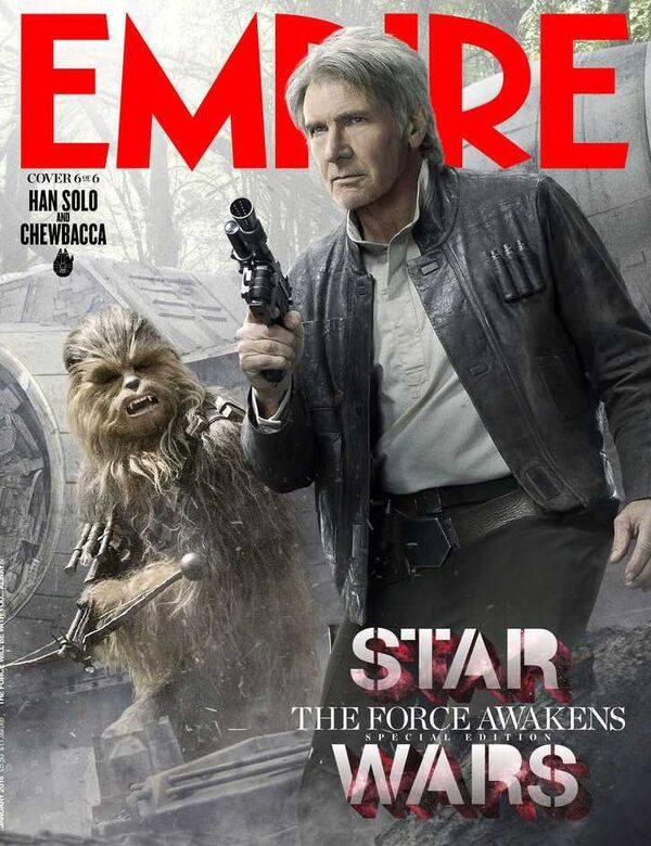 STAR WARS: THE FORCE AWAKENS EMPIRE COVERS