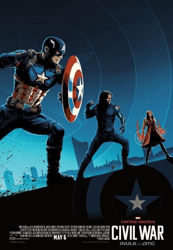 Gorgeous new Captain America: Civil War IMAX posters