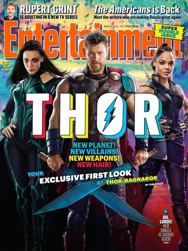 Entertainment Weekly's first look photos at "Thor: Ragnarok"