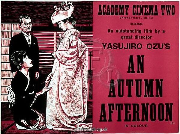 An Autumn Afternoon: Ozu's Last Masterpiece