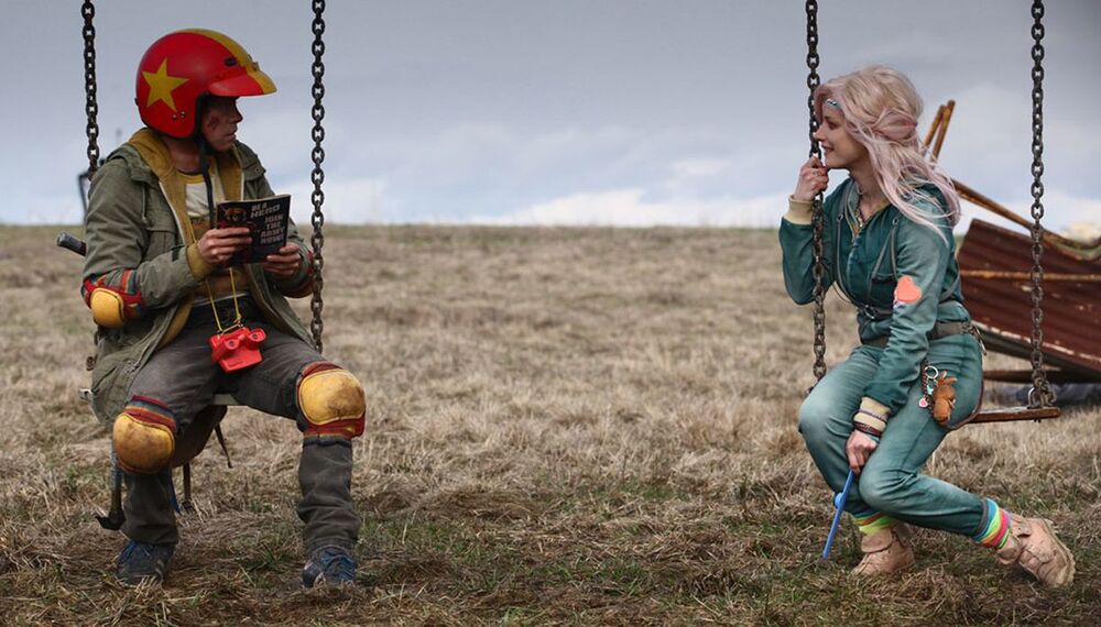 Turbo Kid Boy And Girl On Swing Cultjer