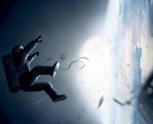 Cool action shot from Gravity