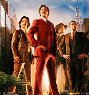 Ron Burgundy in Anchorman 2