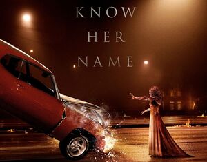 Chloë Grace Moretz stops car in Carrie