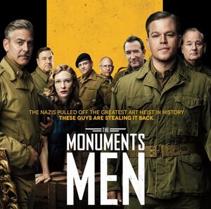 The Monuments Men cast poster