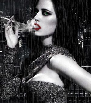 Smoking Sin City: A Dame to Kill For girl