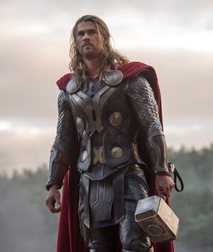 Thor with hammer