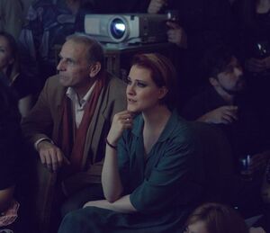 Evan Rachel Wood watching