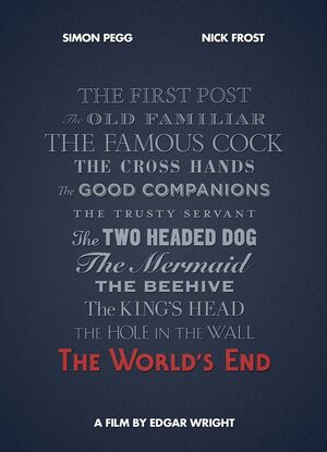 Minimal Poster: The World's End