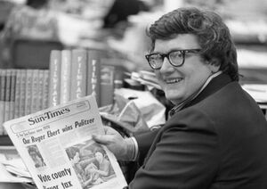 Roger Ebert wins Pulitzer Prize