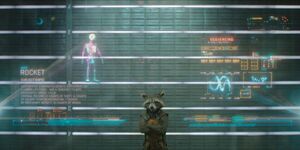 Rocket in Guardians Of The Galaxy