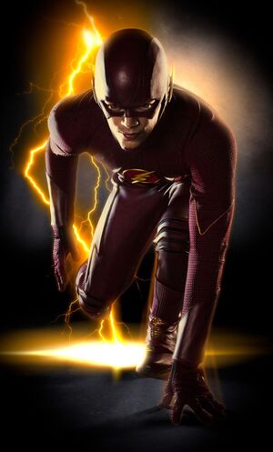 The Flash's entire costume