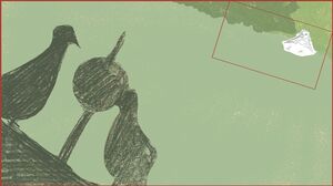 Still from The Robin's animatic  