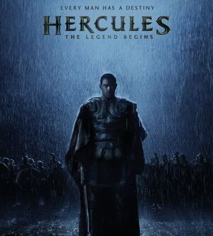 Hercules Poster in blue