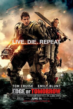 Tom Cruise and Emily Blunt suit up in latest poster for Edge
