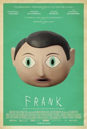 Latest Poster for 'Frank' starring Michael Fassbender