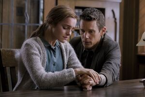 Ethan Hawke and Emma Watson in ‘Regression’