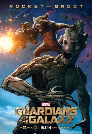 Guardians of the Galaxy Character Poster for Rocket and Groo