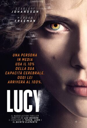 New International Poster for Luc Besson's, Lucy