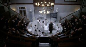 The operating theater in The Knick