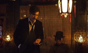 Clive Owen in whorehouse in The Knick