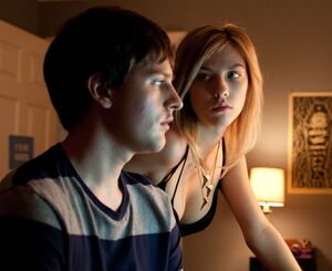 Travis Tope and Olivia Crocicchia in Men, Women & Children