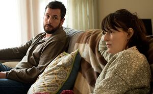 Adam Sandler and Rosemarie DeWitt as Don and Helen in Men, W