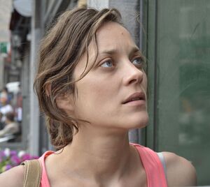 Close-up of Marion Cotillard in Two Days, One Night