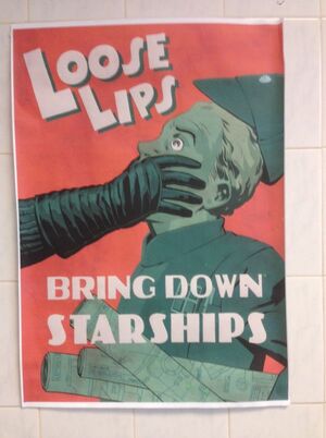 J.J. Abrams has this poster up on the 'Star Wars: Episode VI