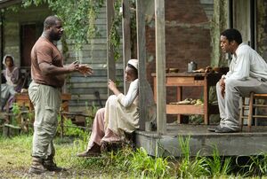 Steve McQueen directing 12 Years A Slave