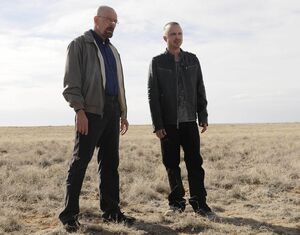 Jesse and Walter have a meeting in Breaking Bad