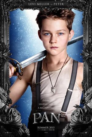 First Look at Levi Miller as Peter in Joe Wright's 'Pan'