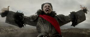Disturbing Hugh Jackman as Blackbeard in Pan
