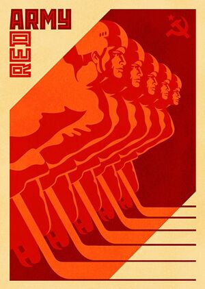 Red Army hockey documentary poster