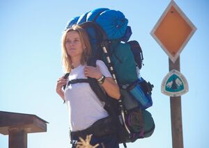 Reese Witherspoon backpacking in Wild