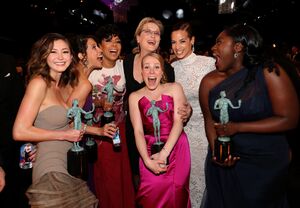 Meryl Streep and Orange Is the New Black SAG Award winners