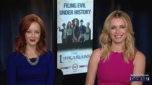 Interview: Rebecca Romijn & Lindy Booth (The Librarians) - A