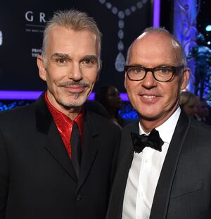 Billy Bob Thornton and Michael Keaton at the 2015 SAG Awards