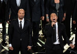 John Legend and Common Perform at the Oscars