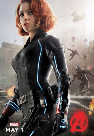 Black Widow Avengers: Age of Ultron Character Poster