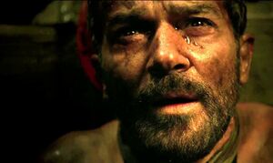 A Tearful Antonio Banderas in 'The 33'