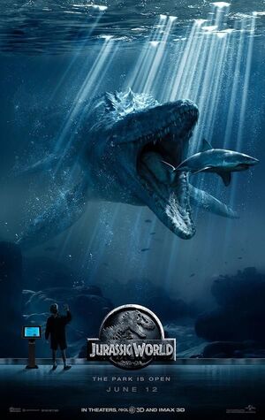 Another New 'Jurassic World' Poster Features the Mighty Mosa