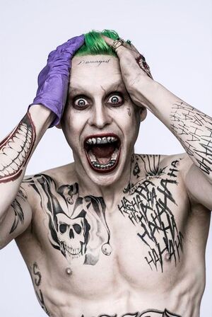 First official photo of Jared Leto as Joker in Suicide Squad