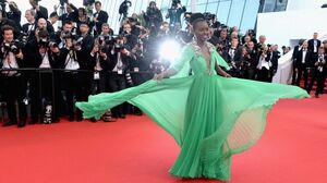Lupita Nyong'o Gives a Twirl on the Red Carpet