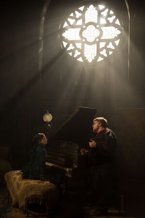 Guillermo del Toro directs Jessica Chastain, beautiful light