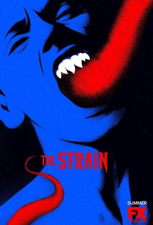 The Strain Season 2 Red/Blue Strigoi Poster