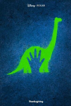 Teaser Poster for Disney-Pixar's 'The Good Dinosaur'