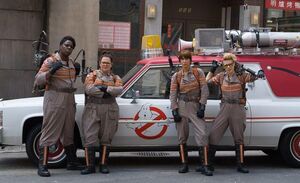 The Female Ghostbusters Team